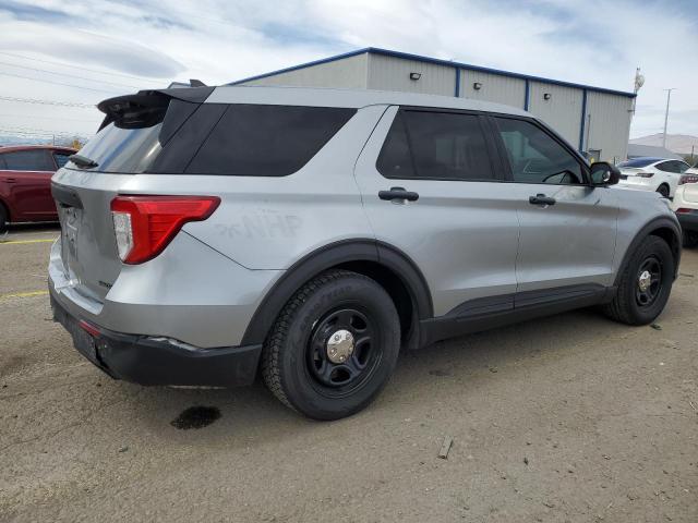 1FM5K8AC4MNA05665 - 2021 FORD EXPLORER POLICE INTERCEPTOR ვერცხლისფერი ფოტო 3