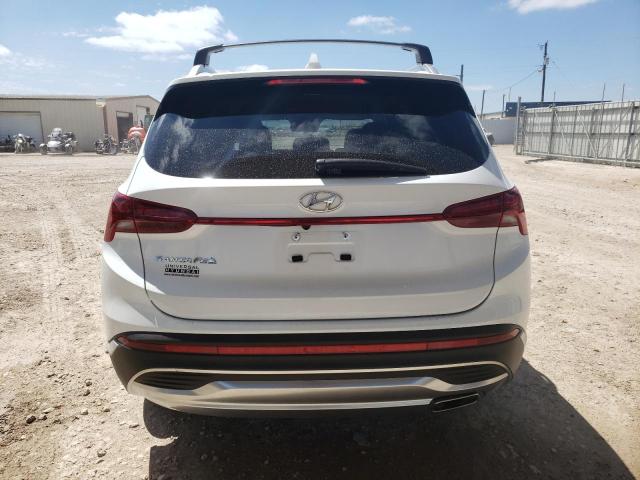 5NMS24AJ0MH337940 - 2021 HYUNDAI SANTA FE SEL WHITE photo 6