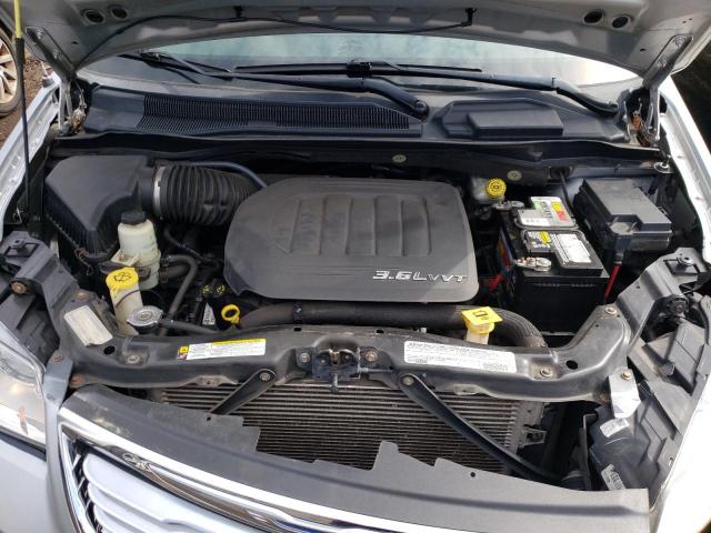 2C4RC1CG3CR156363 - 2012 CHRYSLER TOWN & COU TOURING L SILVER photo 12