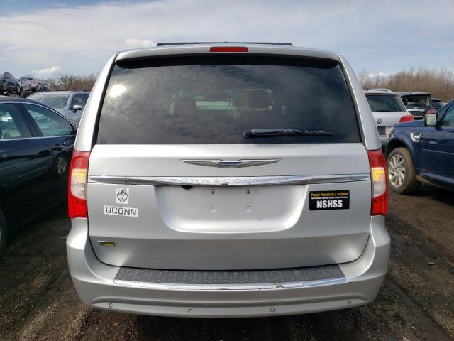 2C4RC1CG3CR156363 - 2012 CHRYSLER TOWN & COU TOURING L SILVER photo 6