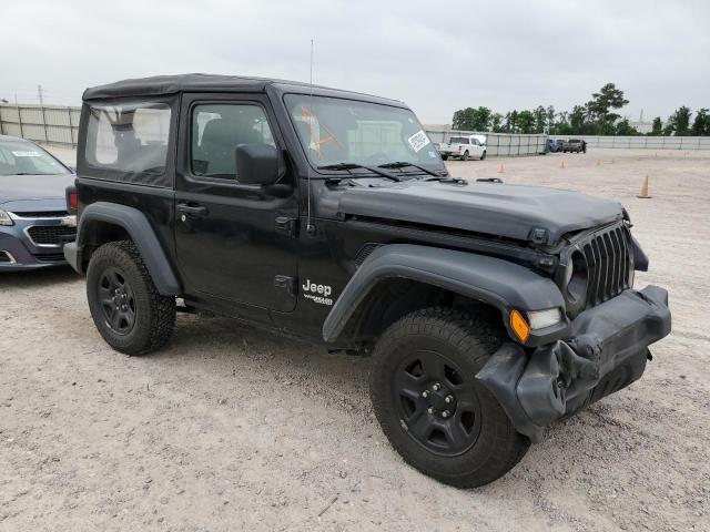 1C4GJXAG1LW143332 - 2020 JEEP WRANGLER SPORT BLACK photo 4