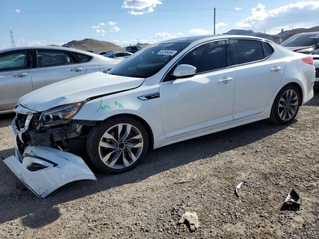 5XXGR4A61FG392573 - 2015 KIA OPTIMA SX WHITE photo 1