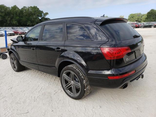 WA1DGAFE2FD026181 - 2015 AUDI Q7 PRESTIGE BLACK photo 2