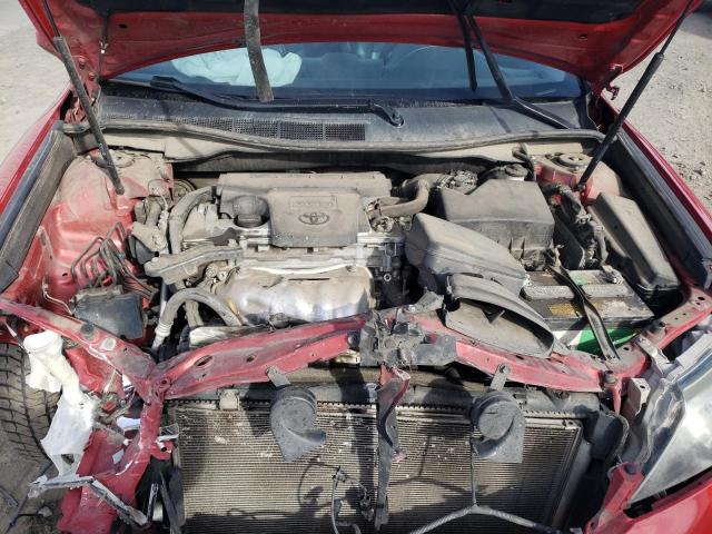 4T1BF1FK3EU817268 - 2014 TOYOTA CAMRY L RED photo 11