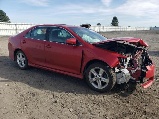 4T1BF1FK3EU817268 - 2014 TOYOTA CAMRY L RED photo 4