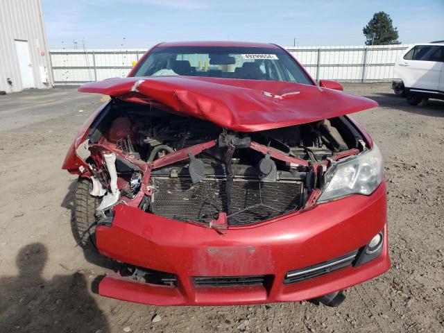 4T1BF1FK3EU817268 - 2014 TOYOTA CAMRY L RED photo 5