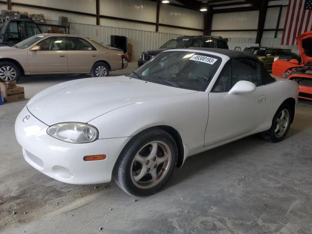 JM1NB353520229278 - 2002 MAZDA MX-5 MIATA BASE WHITE photo 1