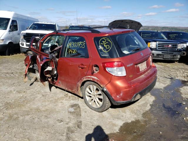 JS2YB5A32B6303029 - 2011 SUZUKI SX4 ORANGE photo 2