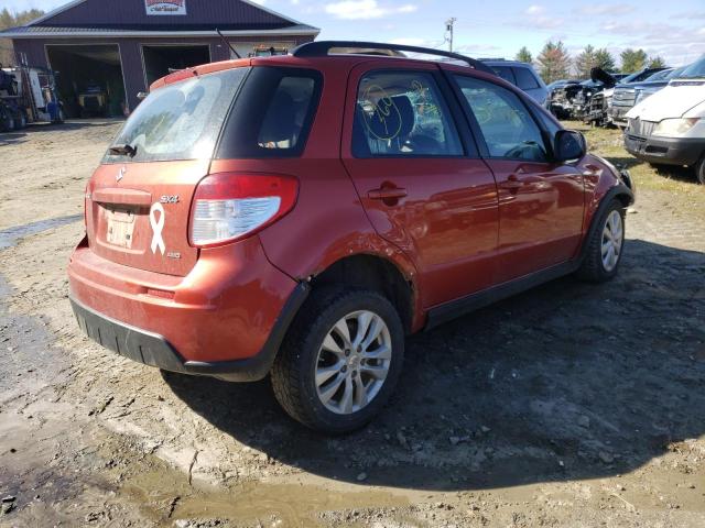 JS2YB5A32B6303029 - 2011 SUZUKI SX4 ORANGE photo 3