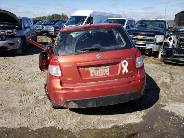 JS2YB5A32B6303029 - 2011 SUZUKI SX4 ORANGE photo 6