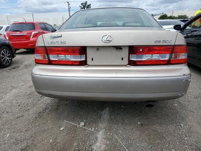 JT8BF28G010291197 - 2001 LEXUS ES 300 GOLD photo 6