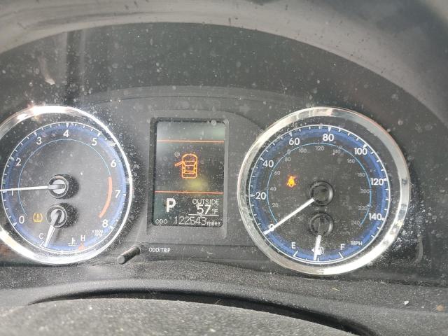 2T1BURHE3JC024057 - 2018 TOYOTA COROLLA L RED photo 9