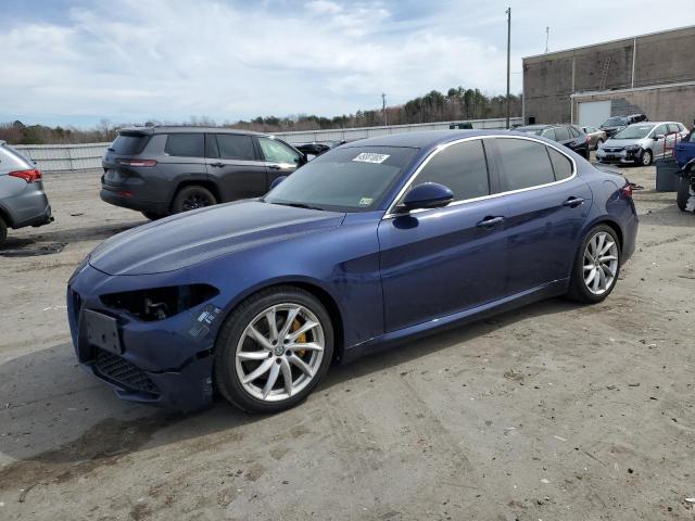 ZARFAEDN7J7590223 - 2018 ALFA ROMEO GIULIA Q4 ლურჯი ფოტო 1