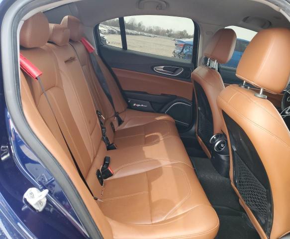 ZARFAEDN7J7590223 - 2018 ALFA ROMEO GIULIA Q4 ლურჯი ფოტო 10