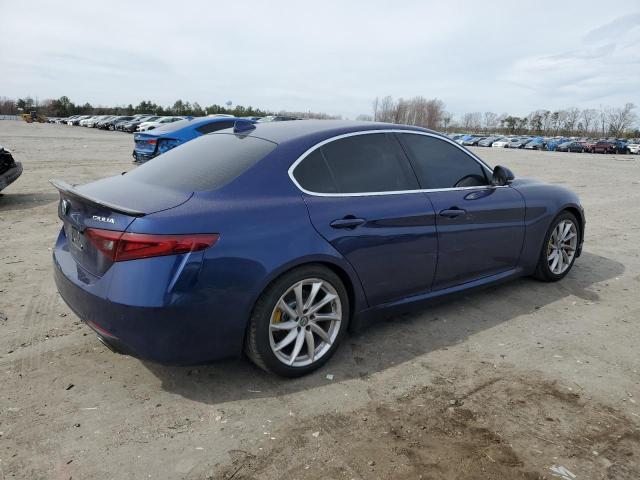 ZARFAEDN7J7590223 - 2018 ALFA ROMEO GIULIA Q4 ლურჯი ფოტო 3