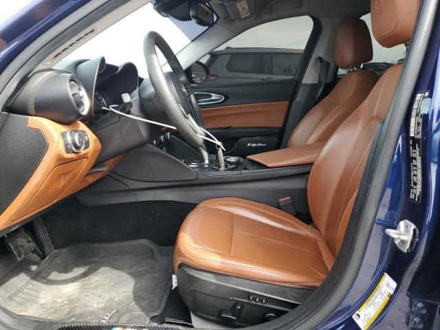 ZARFAEDN7J7590223 - 2018 ALFA ROMEO GIULIA Q4 ლურჯი ფოტო 7