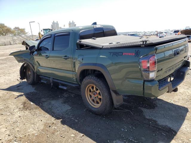 5TFCZ5AN2LX240009 - 2020 TOYOTA TACOMA DOUBLE CAB GREEN photo 2