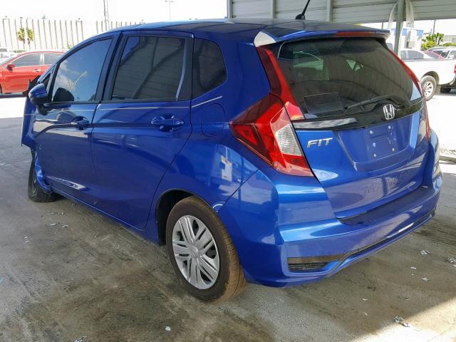 3HGGK5H47KM718532 - 2019 HONDA FIT LX  photo 3