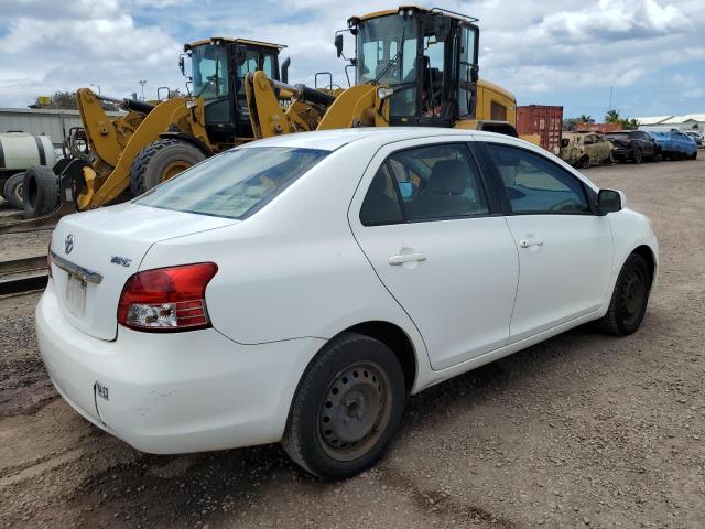 JTDBT923371059253 - 2007 TOYOTA YARIS WHITE photo 3