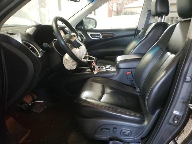5N1AR2MM2DC646787 - 2013 NISSAN PATHFINDER S GRAY photo 7
