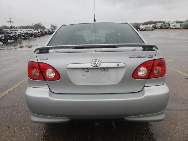 1NXBR32E06Z633586 - 2006 TOYOTA COROLLA CE SILVER photo 6