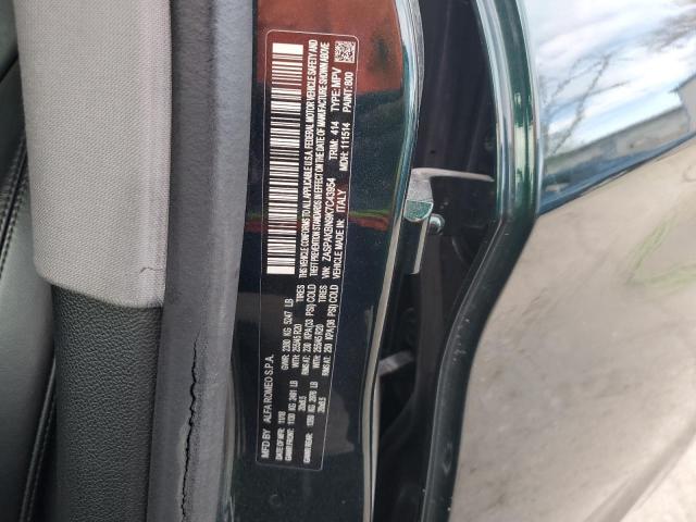 ZASPAKBN9K7C43954 - 2019 ALFA ROMEO STELVIO TI GREEN photo 13