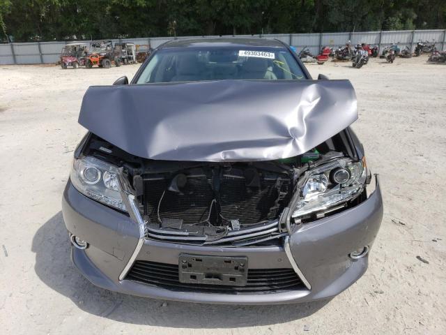 JTHBK1GGXF2186332 - 2015 LEXUS ES 350 GRAY photo 5