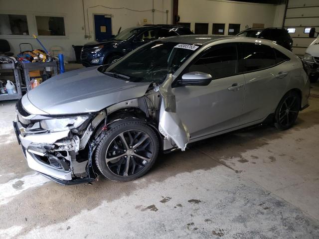 SHHFK7H44LU225501 - 2020 HONDA CIVIC SPORT 银色 照片 1