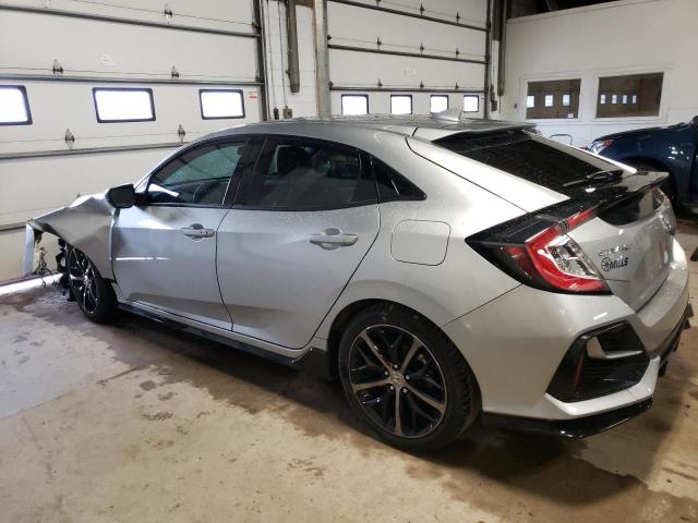 SHHFK7H44LU225501 - 2020 HONDA CIVIC SPORT 银色 照片 2