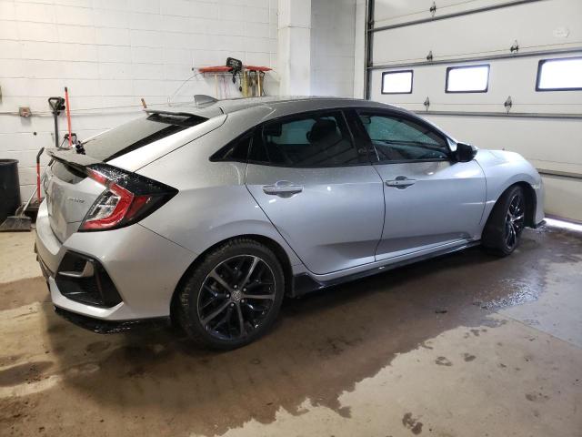 SHHFK7H44LU225501 - 2020 HONDA CIVIC SPORT 银色 照片 3