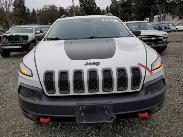 1C4PJMBS3HD237118 - 2017 JEEP CHEROKEE TRAILHAWK WHITE photo 5