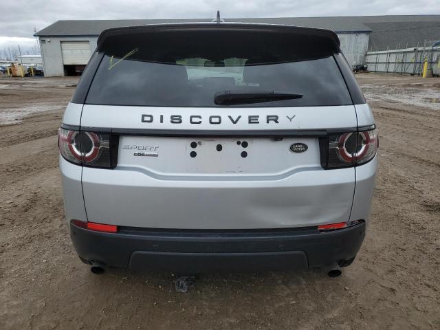 SALCT2BG3GH558441 - 2016 LAND ROVER DISCOVERY HSE LUXURY SILVER photo 6