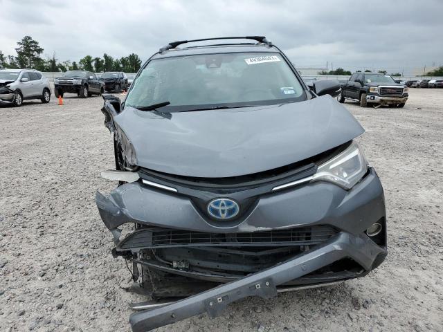 JTMDJREV0JD156959 - 2018 TOYOTA RAV4 HV LIMITED GRAY photo 5