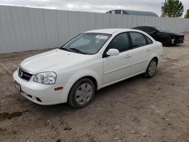 KL5JD56Z08K942308 - 2008 SUZUKI FORENZA BASE WHITE photo 1