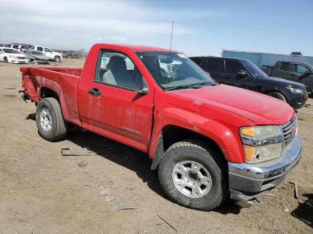 1GTDS148348209063 - 2004 GMC CANYON RED photo 4