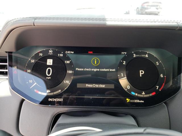 SALK1BE71PA035800 - 2023 LAND ROVER RANGE ROVE AUTOBIOGRAPHY WHITE photo 9