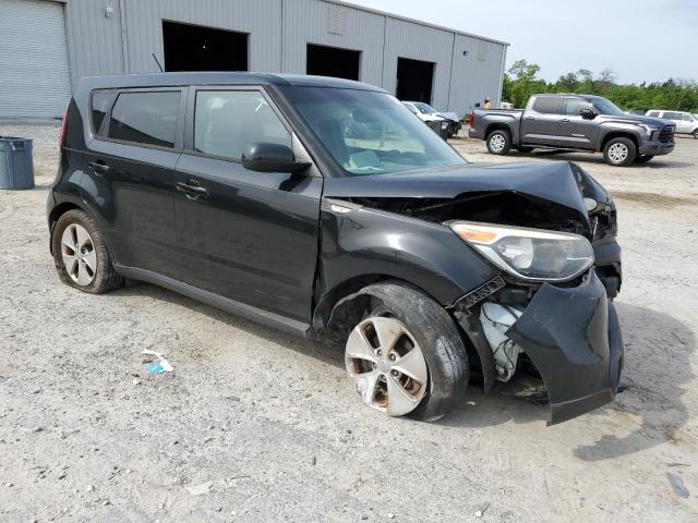 KNDJN2A22E7741296 - 2014 KIA SOUL BLACK photo 4