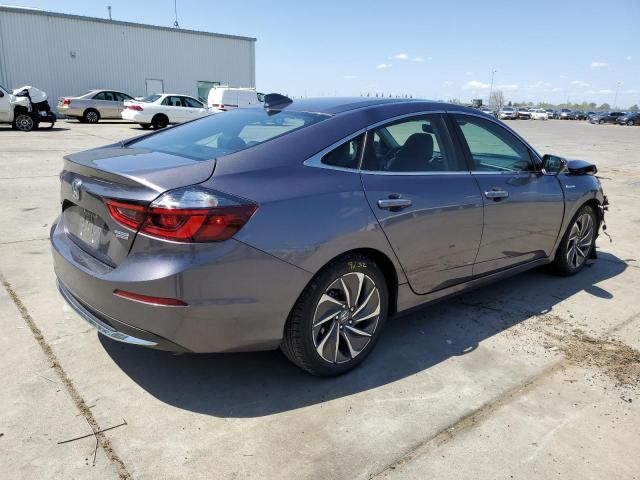 19XZE4F91ME005100 - 2021 HONDA INSIGHT TOURING GRAY photo 3