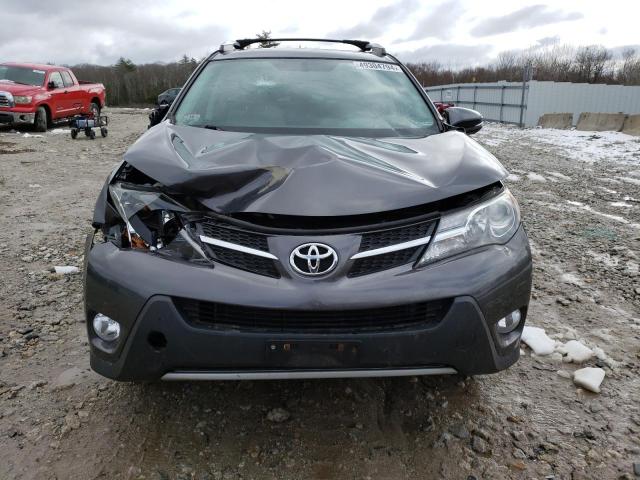 2T3RFREV9DW108357 - 2013 TOYOTA RAV4 XLE GRAY photo 5