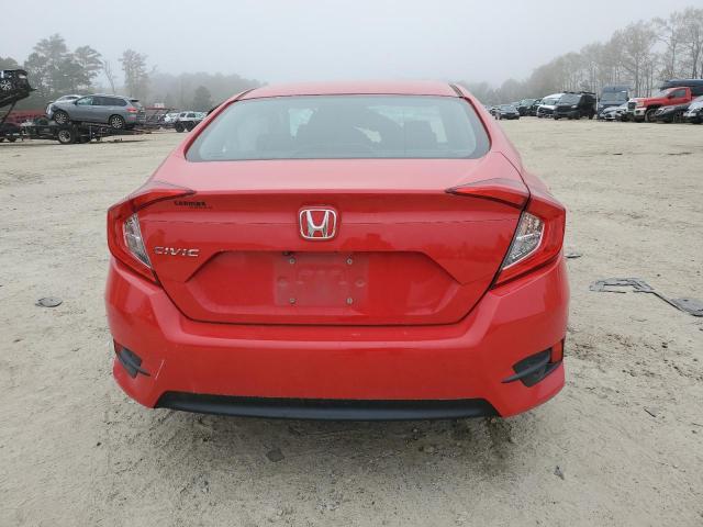 2HGFC2F56JH591434 - 2018 HONDA CIVIC LX RED photo 6