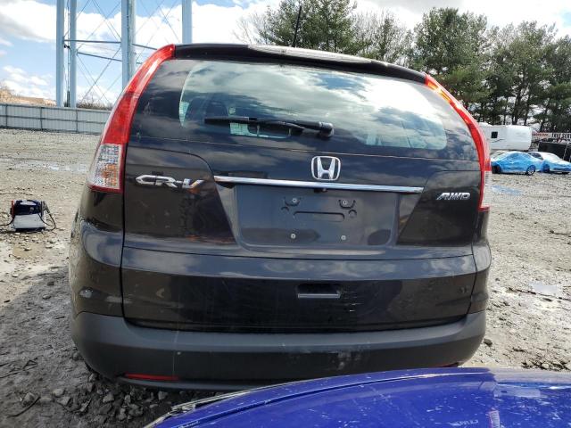 2HKRM4H32EH661511 - 2014 HONDA CR-V LX BLACK photo 6