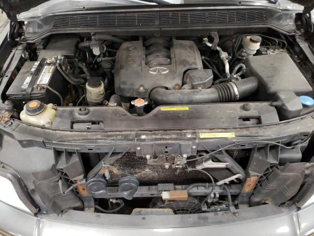 5N3AA08C85N804169 - 2005 INFINITI QX56 GRAY photo 12