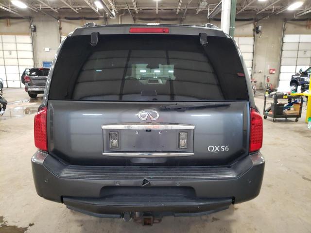 5N3AA08C85N804169 - 2005 INFINITI QX56 GRAY photo 6