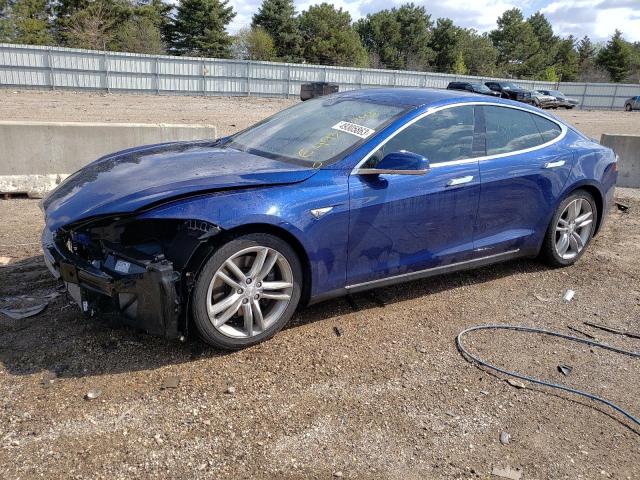 5YJSA1E27GF125076 - 2016 TESLA MODEL S Синій фото 1