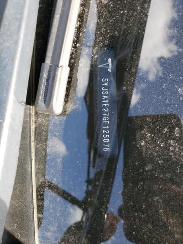 5YJSA1E27GF125076 - 2016 TESLA MODEL S Синій фото 13