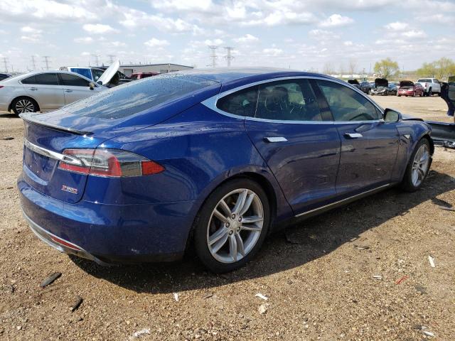 5YJSA1E27GF125076 - 2016 TESLA MODEL S Синій фото 3