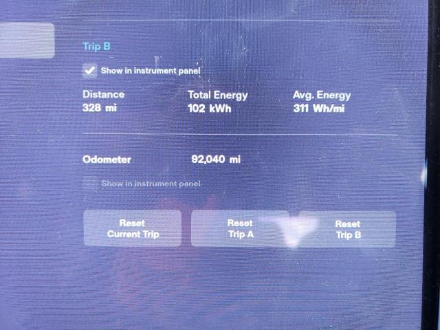 5YJSA1E27GF125076 - 2016 TESLA MODEL S Синій фото 9