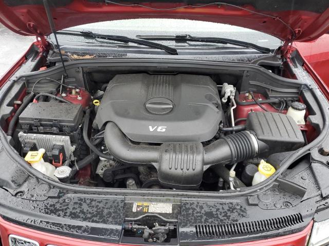 1C4RJFJG3FC174848 - 2015 JEEP GRAND CHER SUMMIT Կարմիր լուսանկար 11