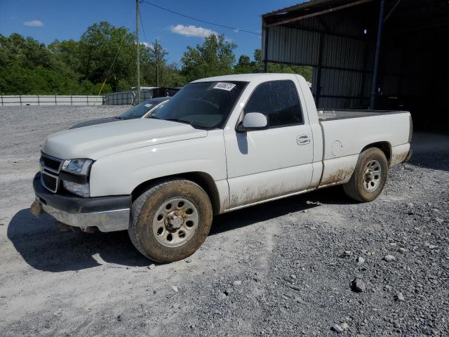 1GCEC14V37Z156578 - 2007 CHEVROLET SILVERADO C1500 CLASSIC WHITE photo 1