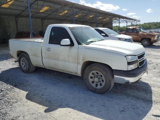 1GCEC14V37Z156578 - 2007 CHEVROLET SILVERADO C1500 CLASSIC WHITE photo 4